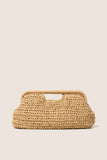 Beckett Raffia Clutch
