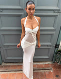 DAPHNIA DRESS IVORY