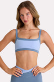 Soft Active Sports Bra in Sky