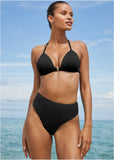 Tahiti Midi Bikini Bottom Black Beauty