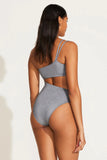 Cosmo One Shoulder One Piece Twilight Metallic