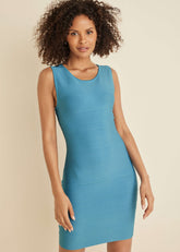 Mini Bandage Dress Blue