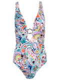 Barbados One Piece Swimsuit Fiesta Floral
