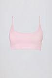 Super Sculpt Seamless Backless Sports Bra in Powder Pink