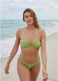 Ring Front Bikini Top Mosstone