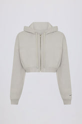 Lightweight Knit V Neck Oversized Jumper in Light Grey