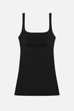 Harper Swim Dress Black Lido Rib