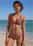Marilyn Push Up Halter Top Splendid Paisley