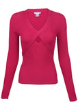 Keyhole Long Sleeve Sweater Vivacious