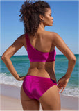 Velvet Bikini Top Pink Crush