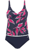 Underwire Tankini Top Set Floral Flash