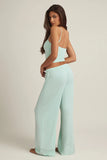 Modal Mid Rise Pyjama Trousers in Mint