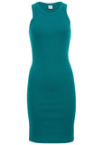 Flexrib Mini Dress Teal
