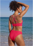 Bimini Long Line Top Raspberry