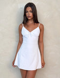 WINNIE MINI DRESS WHITE