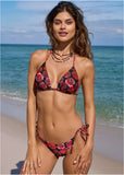 Bahamas Triangle Bikini Top Rose Garden