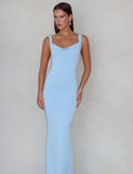ZITA DRESS BLUE BABY BLUE