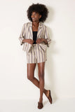 Jess Linen Stripe Blazer