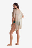 Lagoon Tunic Gold Metallic Knit