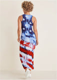 Tank Maxi Dress Boardwalk Flag