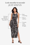 Maxi Shaping Dress in Palmera