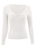 Long Sleeve Sweater Cloud Dancer