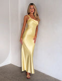 RAINEY MAXI DRESS BUTTER YELLOW