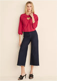 Cut Out Heart Top Red