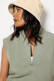 Loretta Half Zip Sweat