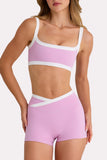Soft Active Sports Bra in Sweet Pink