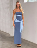 TOVE MAXI DRESS BLUE