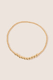 Classic Gold Beaded Bliss 2mm Bead Bracelet