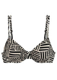 Underwire Bikini Top Zig Zag Tribal