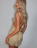 ZITA MINI DRESS GOLD