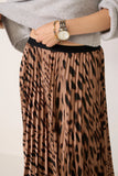 Nostalgia Pleated Midi Skirt