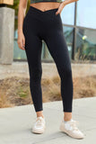 Active State 7 8 High Rise Black Leggings