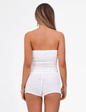 JONAS SHORT WHITE CREAM