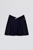 Soft Active Crossover Mini Skort in Midnight