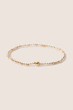 Hope Unwritten Bright Silver Faceted Hem