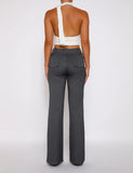 KITTIE HIGH RISE PANT GREY