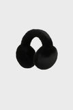 Faux Fur Earmuffs in Black