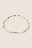 Purpose Pearl 4mm Gold Bracelet