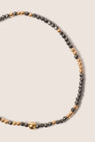 Hope Unwritten Faceted Hematite 2mm Bead Bracelet