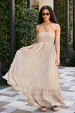 Soleil Taupe Maxi Dress