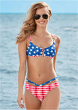Strappy Bralette Bikini Top American Star