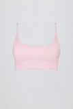 Super Sculpt Seamless Backless Sports Bra in Powder Pink