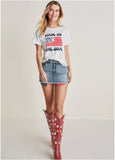 Made In The Usa Graphic Tee Cloud Dancer