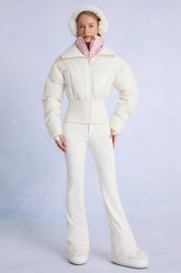 Waterproof Layered Ski Jacket in Ice