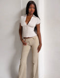 KITTIE PANT SAND