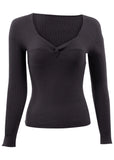 Long Sleeve Sweater Jet Black